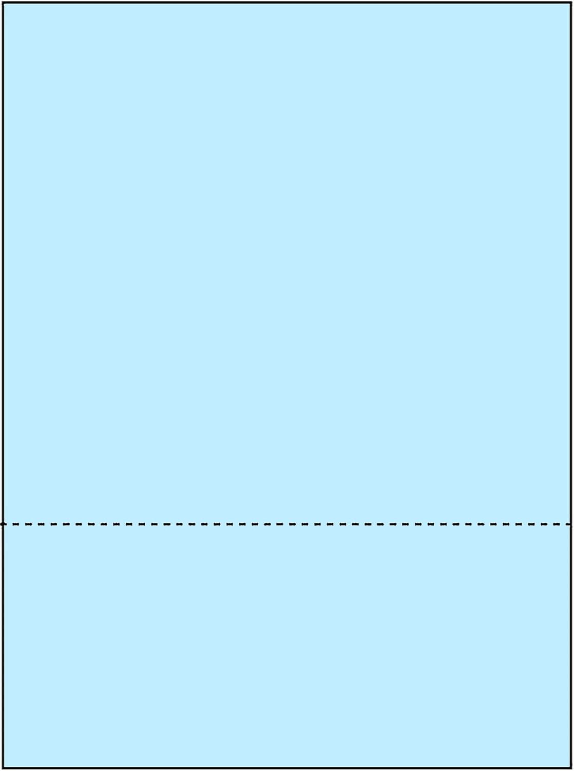 Limited Papers 8.5x11 Perforated Paper, 20/50 Pound, 75 GSM, Variety of