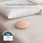 anjank loud alarm clock with wireless bed shaker, close-up detail