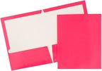 JAM PAPER Laminated Two Pocket Glossy School Folders - Image 7