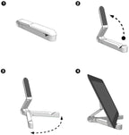 Kado Tablet Stand for Portable Monitor, Adjustable Tablet Holder Foldable - Image 6