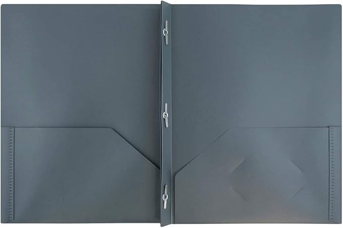 JAM PAPER Plastic Color POP Folders - Image 2