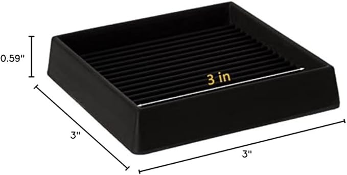 VOCOMO 3X3 Rubber Caster Cups, Non Slip Furniture Pads, Anti-Slip Furniture - Image 8