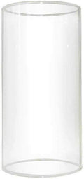 Sunwo Glass Shade Straight Cylinder Glass Lamp Shade Replacement by SUNWO