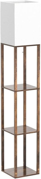 RUNTOP Floor Lamp with Shelves, Modern Shelf Lamp - Image 4