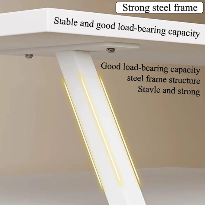 23.6x7.8in Clamp on Desk Shelf, Adjustable Desktop Organizer Extension Booksh...