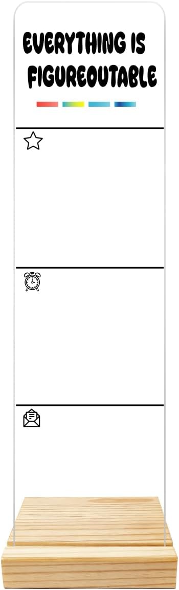 Monitor Memo Board Computer Monitor Memo Board Everything Is Figureoutable Sign by WETDNGQI
