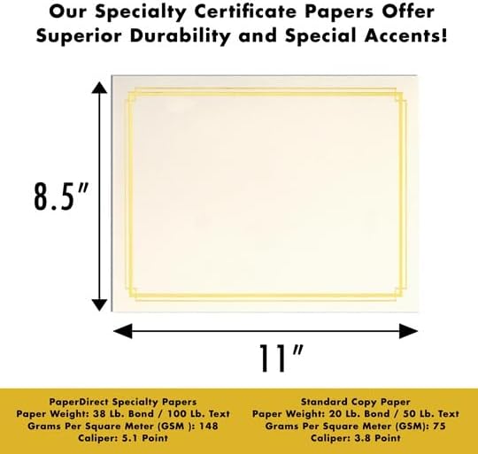 PaperDirect Foil Elegance Speciality Certificates - Image 4