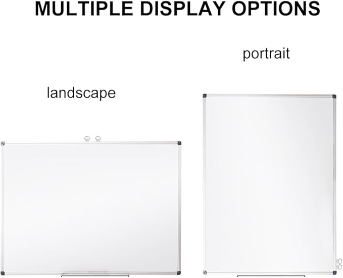 XIWODE 24x36 Inch Magnetic Dry Erase Whiteboard，Silver Aluminum Frame - Image 4