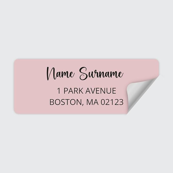 Dotty about Paper Personalized Blush Pink Colorblock - Image 4