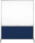 DivideWrite Mobile Whiteboard | Double Sided Dry Erase Board | Portable Office by VERSARE