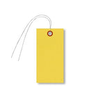 SmartSign “Yellow Tyvek Shipping Tags by SmartSign