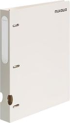 MUKAWA 1 Inch 3 Ring Binder, D-Ring Binder Holds 250 Sheets, PP Cover by Unknown
