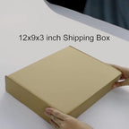 PHAREGE 12x9x3 inch Shipping Boxes Bulk 20 Pack Brown, Tab Lock Tuck Top Mailer - Image 7