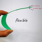 100pcs Reusable Blank Plastic Tags Ties Key Tags 1.45"*2.48" Serrated Tension - Image 7