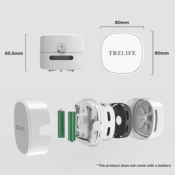 TRZLIFE Desk Vacuum Cleaner, Rechargeable and Durable Mini Desktop Vacuum - Image 3