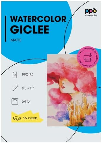 PPD Watercolor Printer & Printable Fine Art Paper - Image 7