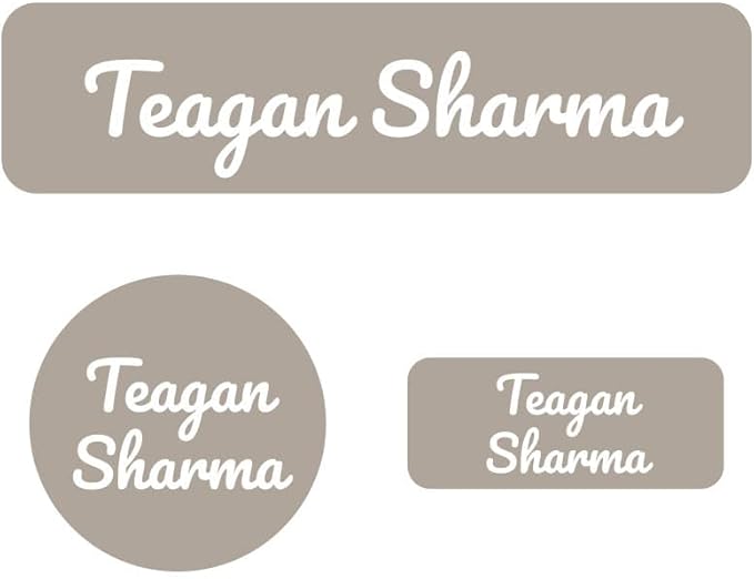 Name Bubbles - Basic Daycare Name Stickers by NameBubbles