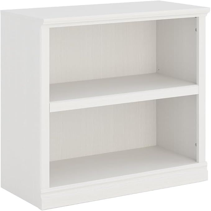 Bevfint 30" Bookcase, 2-Tier Display Shelves Open Storage Organizer, Book Case - Image 7