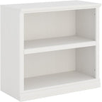 Bevfint 30" Bookcase, 2-Tier Display Shelves Open Storage Organizer, Book Case - Image 7