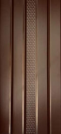 Mobile Home Skirting Dark Brown Box of 8 Vented Panels 16" Wide X 46" Tall. Premium 40 Mil Thickness