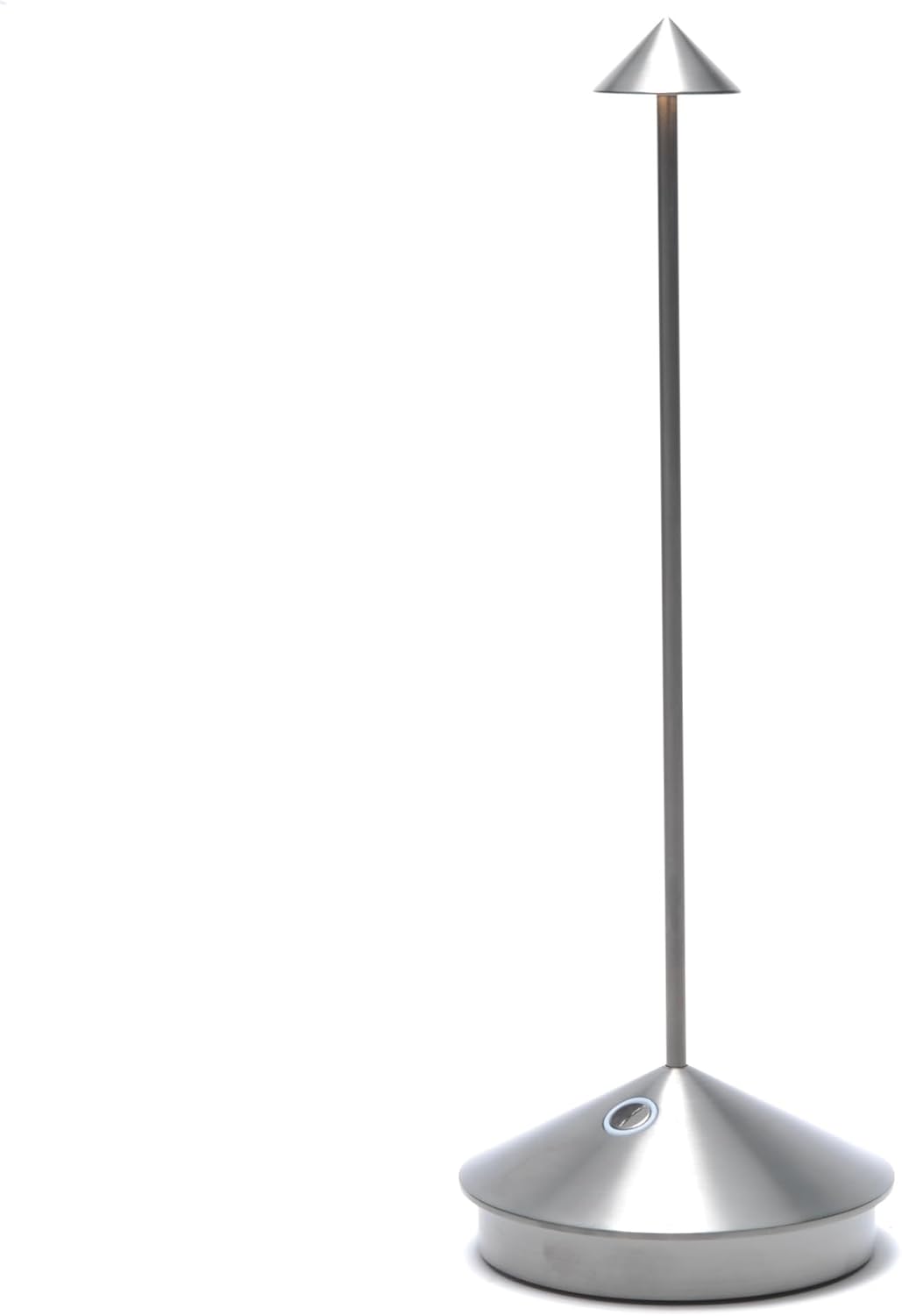 Zafferano, Pina Pro, Rechargeable Cordless Lamp, Antique Nickel