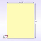 NextDayLabels - Pack of 500 Sheets 8-1/2" x 11" Letter Size CFB NCR Paper - Image 2