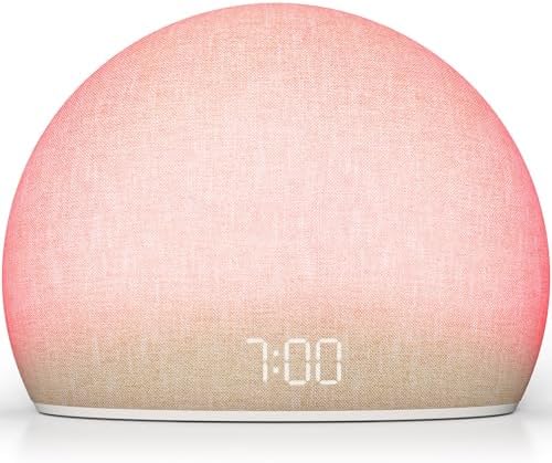 housbay sunrise alarm clock with bluetooth speaker &, main product view
