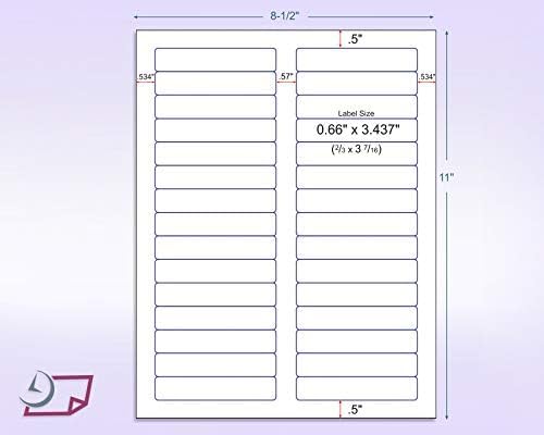 NextDayLabels - 8-1/2 x 11 Neon Color High Light Fluorescent Labels - Image 3