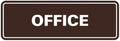 Signs ByLITA Standard Office Sign by SignsByLITA