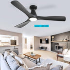depuley 52-inch ceiling fans with lights: black 3, view 9