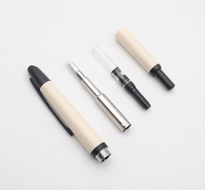 JINHAO 20 Press Fountain Pen, Retractable Capless Resin Pen - Image 4