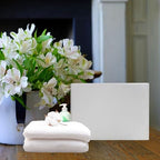 14x10x3 inch shipping boxes set of 20, white, side view