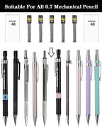 Lifreer 0.7 Lead Refills, Unbreakable 0.7 mm Lead Refills and 2 Premium Erasers - Image 3
