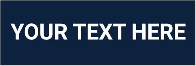 Basic Custom Personalizable Wall or Door Sign | Your Custom Message | Enter - Image 7