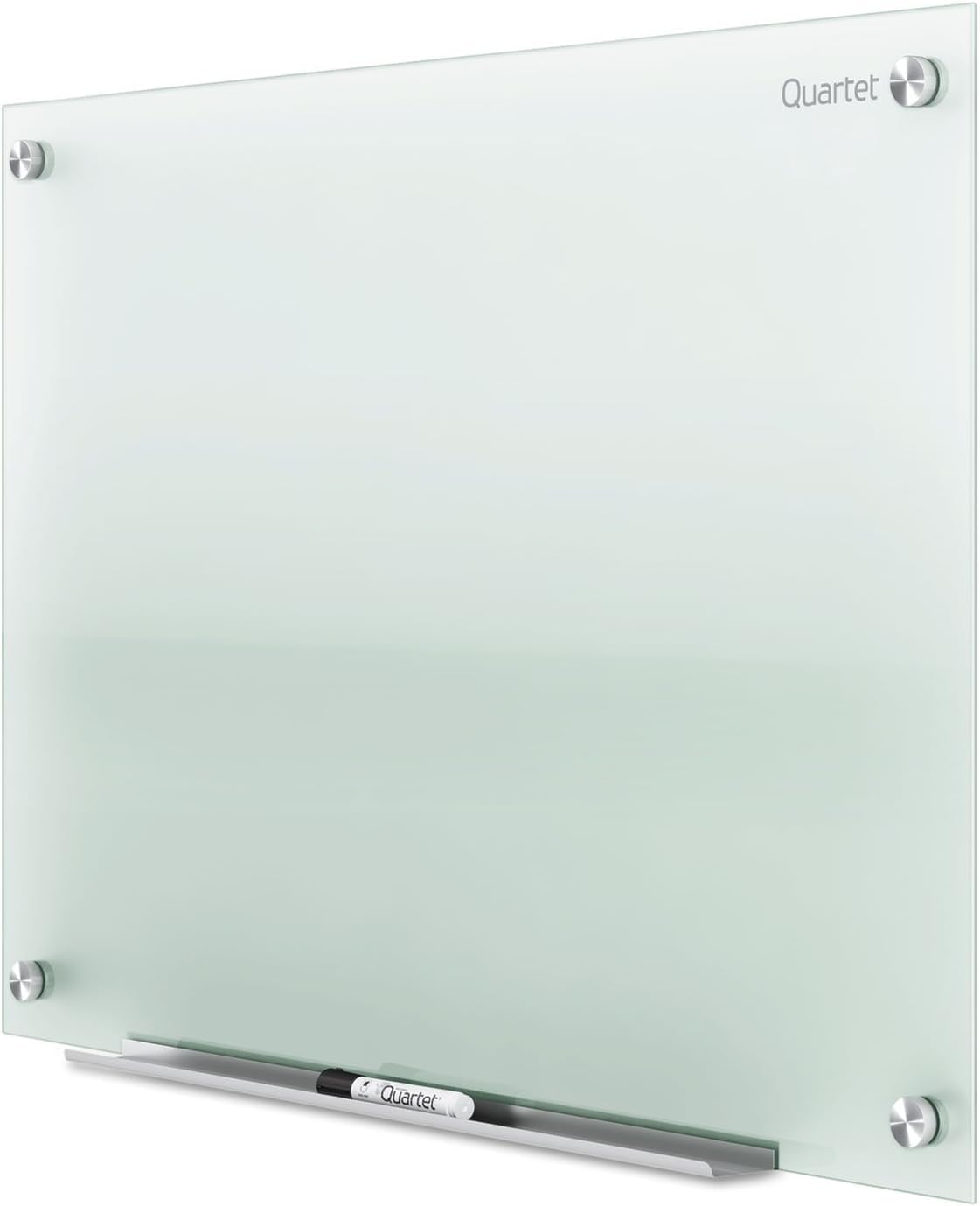 Quartet Whiteboard, Glass Dry Erase Board, Non-Magnetic, 36"W x 24"...