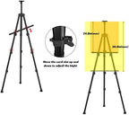 easels for painting canvas, aredy 66" art easel, close-up detail