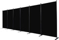 CHOSENM Room Divider, 6 Panel Folding Privacy Screens by CHOSENM