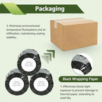 Cruxer Continuous Receipt Paper Compatible for Dymo 30270 2-1/4" x 249ft | A30270 (57mm x 76m) Non-Adhesive White Thermal Paper for Label Writer 300 310 320 330 400 Duo 450 Twin Turbo Printer, 1 Roll