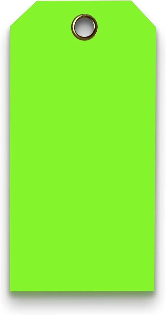 Tags 4 Less 15 Mil Waterproof Plastic Tags, Outdoor Tagging, Equipment Labeling by Tags+4+Less%2C+LLC