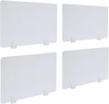 4PCS Desk Dividers Office Partitions, Privacy Desk Panel Protective, Frosted by TFCFL