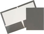 JAM PAPER Laminated Two Pocket Glossy School Folders by JAMPaper