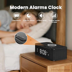 digital alarm clock white noise, loud digital alarm, package contents