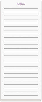 Current Elegant Lined Personalized Notepads – Set of 3, 50-Sheet Pads, 3 1/4 x - Image 4