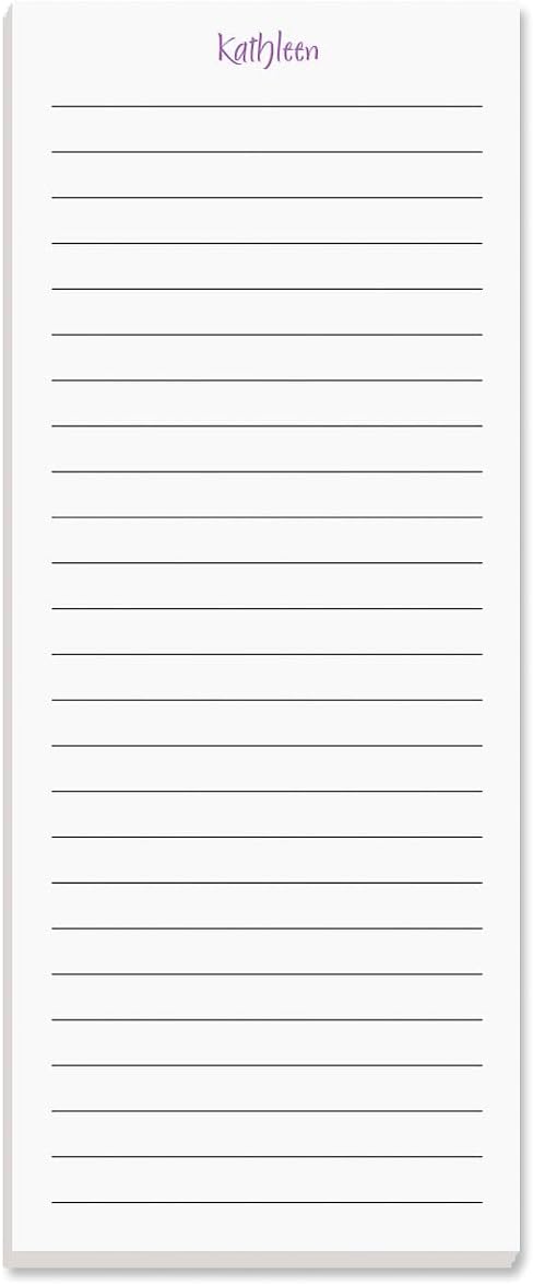 Current Elegant Lined Personalized Notepads – Set of 3, 50-Sheet Pads, 3 1/4 x - Image 4