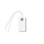 SmartSign 2.75 x 1.375 inch “White” Blank Tyvek Shipping Tags - Image 5
