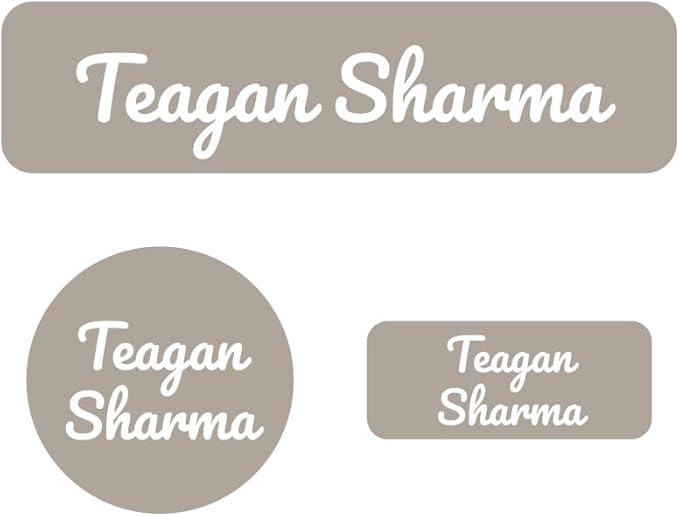Name Bubbles - Basic Daycare Name Stickers by NameBubbles