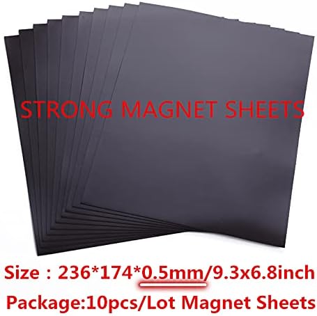 20Pcs/set Large Size Dies & Stamp Storage Bags and Soft Rubber Magnetic Sheets - Image 3
