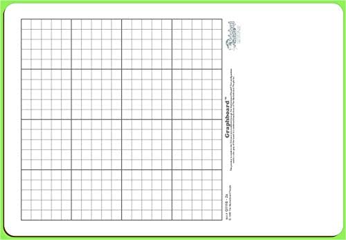 30 Student GRAPHBOARD Combo Pack Double Sided, with Dry Erase Boards, Markers...
