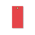 SmartSign 4.75 x 2.375 inch “Red” Blank Tyvek Shipping Tags by SmartSign
