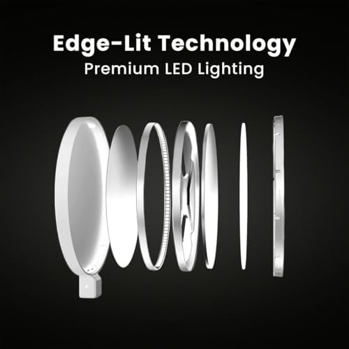 LUME CUBE Edge 2.0 LED Desk Lamp | Dimmable Home Office Desk Light with USB C...